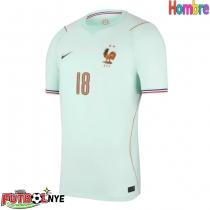 Camiseta Francia Warren Zaire-Emery #18 Visitante Equipación Mundial 2026 manga corta